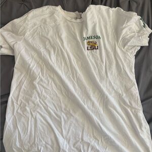 Jameson x LSU White Logo Tee